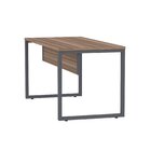 Escrivaninha Mesa Escritório X 150cm Industrial Walnut E Graf