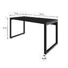Escrivaninha Mesa Escritório Yon Diretor 150x70x75 150cm Indu