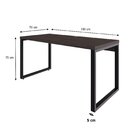 Escrivaninha Mesa Escritório Yon Diretor 150x70x75 Terracota/