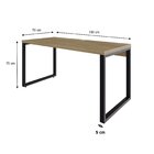 Escrivaninha Mesa Escritório Yon Diretor 150x70x75 Vermont