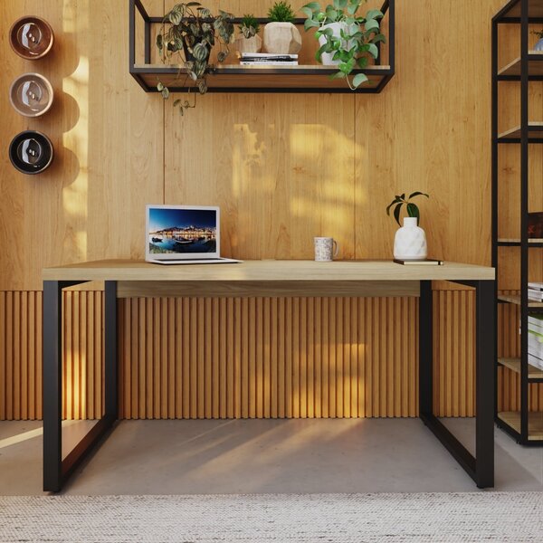 Escrivaninha Mesa Escritório Yon Diretor 150x70x75 Vermont