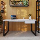 Escrivaninha Mesa Escritório Yon Diretor Com 150x70x75 1 Gave