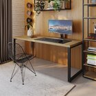 Escrivaninha Mesa Escritório Yon Presidente 190x70x75 Vermont