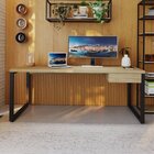 Escrivaninha Mesa Escritório Yon Presidente Com 190x70x75 1 G