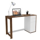 Escrivaninha Mesa Escritório Zurique 2 Gavetas 1 Porta 120cm