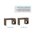 Escrivaninha Mesa Home Office 2 Gavetas Nicho Legno