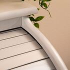 Escrivaninha Mesa Madeira 2 Gavetas 1 Porta Basculante Tom -