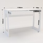 Escrivaninha Mesa Para Computador 1 Gaveta 1 Nicho Quarto Pre