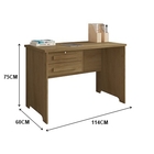 Escrivaninha/mesa Para Computador Alemanha Cinamomo – Rv Móve