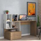 Escrivaninha Mesa Para Computador Atlantis Multimóveis Branca