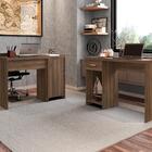 Escrivaninha Mesa Para Computador Com Gaveta Prisma New Carva