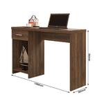 Escrivaninha Mesa Para Computador Com Gaveta Prisma New Carva