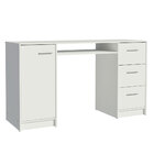 Escrivaninha Mesa Para Computador Madesa Alaska 3 Gavetas 1 P