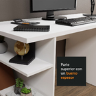 Escrivaninha Mesa Para Computador Office 9409 Madesa - Branco