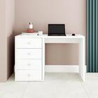 Escrivaninha Mesa Para Escritório 4 Gavetas Multimóveis Cr250