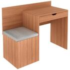 Escrivaninha Mesa Puff 107,3 Cm 1 Gaveta Me4168 Tecno Mobili