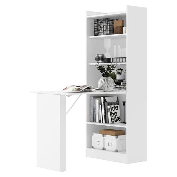 Escrivaninha/mesa Retrátil Com Armário Multimóveis Fg2993 Bra