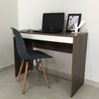 Escrivaninha Minimalista E Versátil Com 2 Gavetas College Art