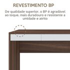 Escrivaninha Minimalista E Versátil Com 2 Gavetas College Art