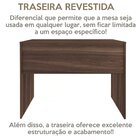 Escrivaninha Minimalista E Versátil Com 2 Gavetas College Art