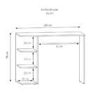 Escrivaninha Modern Office I Preta