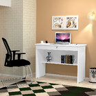 Escrivaninha Moderna Compacta Escritório Home Office Com Gave