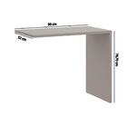 Escrivaninha Modulada Elegance - Cinza