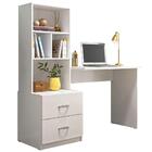 Escrivaninha Multifuncional 2 Gavetas 138cm Plla