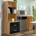 Escrivaninha Multifuncional 2 Gavetas 138cm Plla