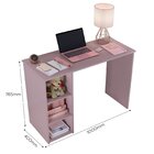 Escrivaninha Multifuncional Aloha 3 Nichos 100cm Yescasa Rosa