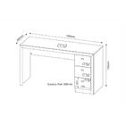 Escrivaninha Multimóveis Cr25012 Amendoa