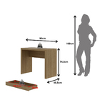 Escrivaninha Multimóveis Cr25017 Amendoa