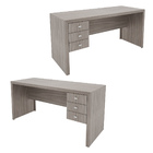 Escrivaninha Multimóveis Cr25023 Carvalho