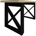 Escrivaninha Multiuso Tokyo Carvalho/preto