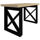 Escrivaninha Multiuso Tokyo Carvalho/preto