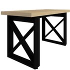 Escrivaninha Multiuso Tokyo Carvalho/preto