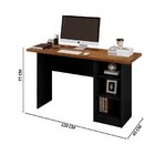 Escrivaninha Nevada Canela/preto – Carmolar Móveis