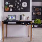 Escrivaninha Nick 1 Gv Preta E Avelã