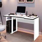 Escrivaninha Office 1 Prateleira 1 Nicho 136cm Espresso Móvei