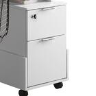 Escrivaninha Office Alessa Com 2 Gavetas - Pr Móveis