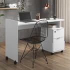 Escrivaninha Office Alessa Com 2 Gavetas - Pr Móveis