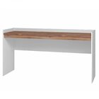 Escrivaninha Office Brv Móveis Branca/castanho