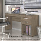 Escrivaninha Office Com 2 Gavetas 1 Nicho Notável - Canela