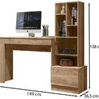 Escrivaninha Office Com Nichos 3003030 Mbl