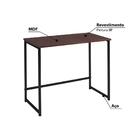 Escrivaninha Office Industrial - Castanho