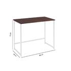 Escrivaninha Office Industrial - Castanho/preto