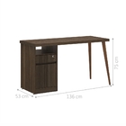Escrivaninha Office Marrom