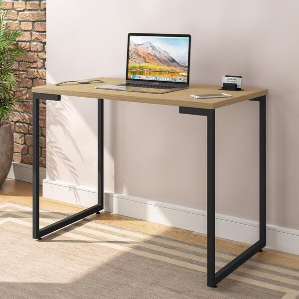 Escrivaninha Office Minimalista 90 Rick Avelã Preto