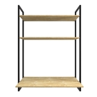 Escrivaninha Office Suspensa Maya Natura Preto