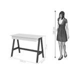 Escrivaninha Old Amêndoa / Branco - Tebarrot